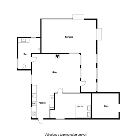 Cozy With Terrace And Wood-burning Stove Close To The Water Semesterbostad Logstor